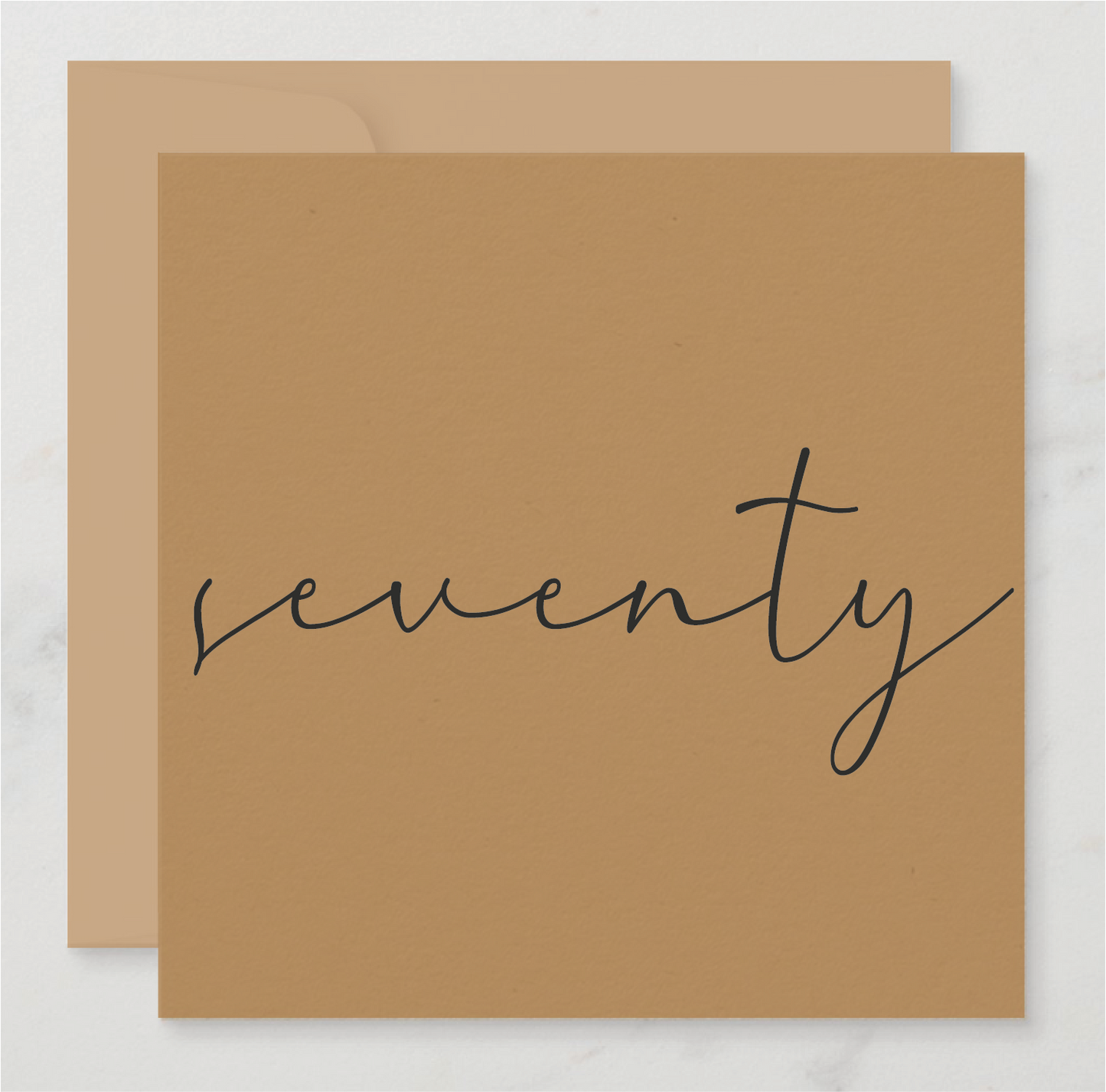 Calligraphy Milestone Card