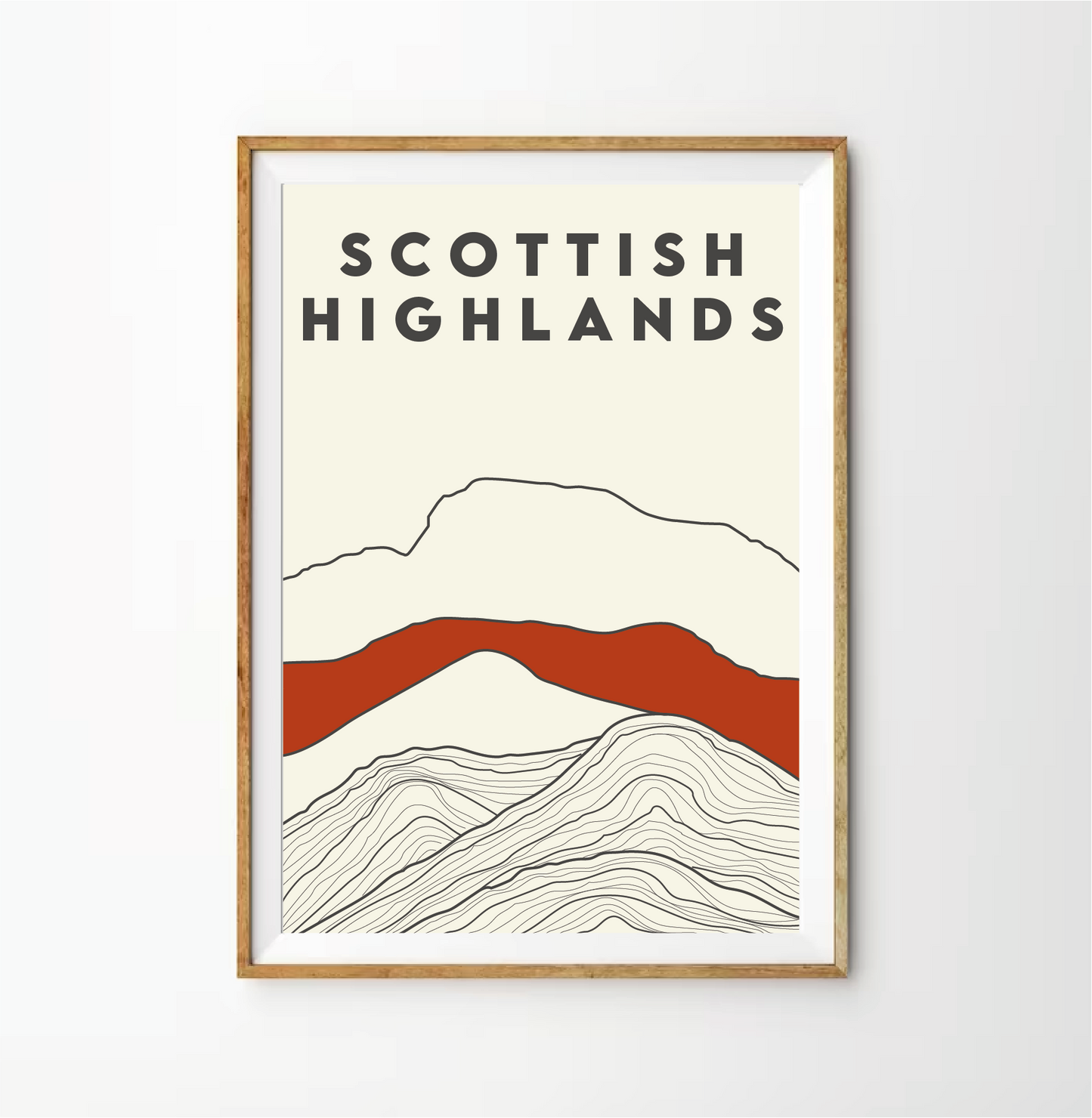 Scottish Highlands National Park Print