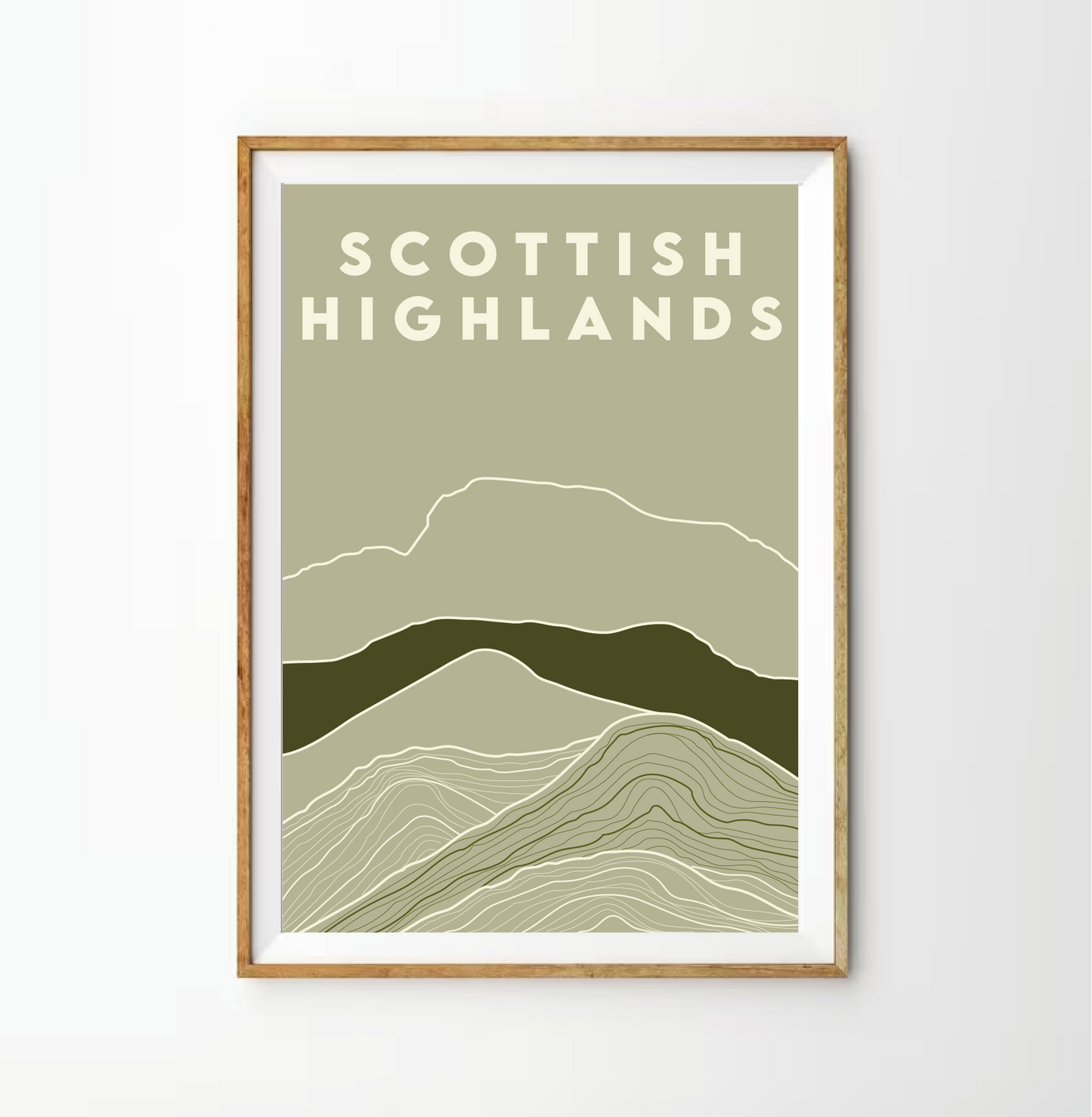 Scottish Highlands National Park Print