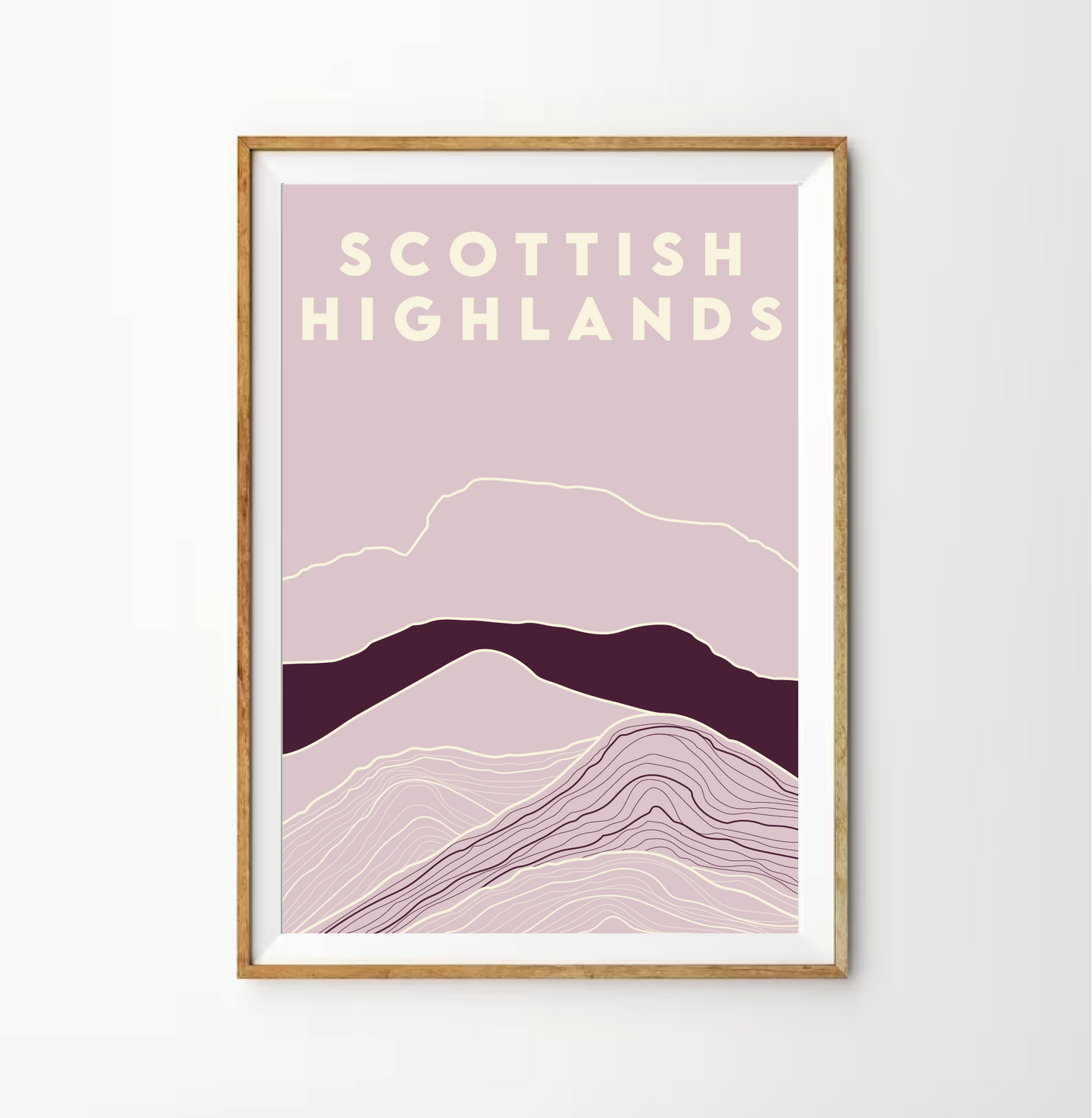 Scottish Highlands National Park Print