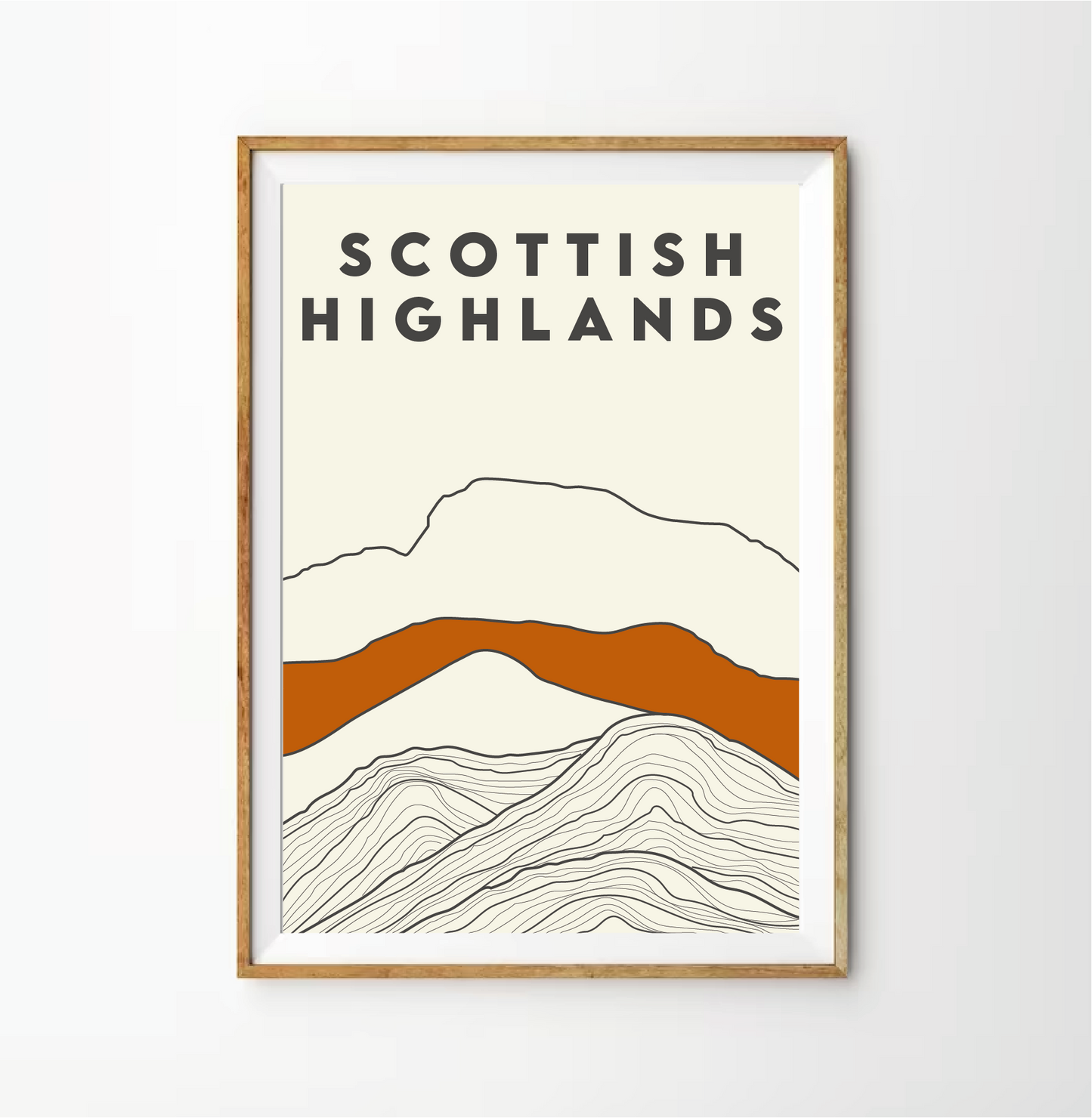 Scottish Highlands National Park Print