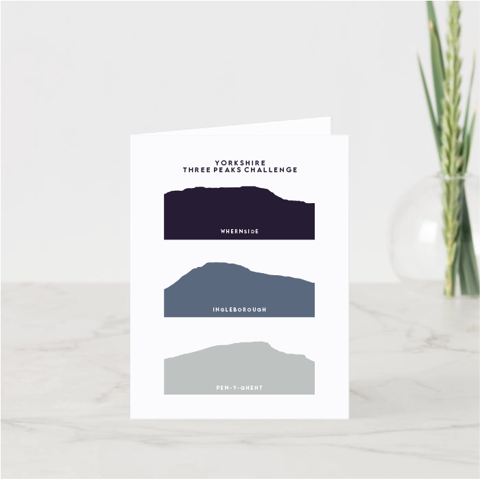 Yorkshire Three Peaks Challenge Stack card