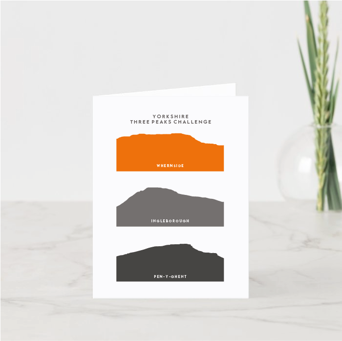 Yorkshire Three Peaks Challenge Stack card