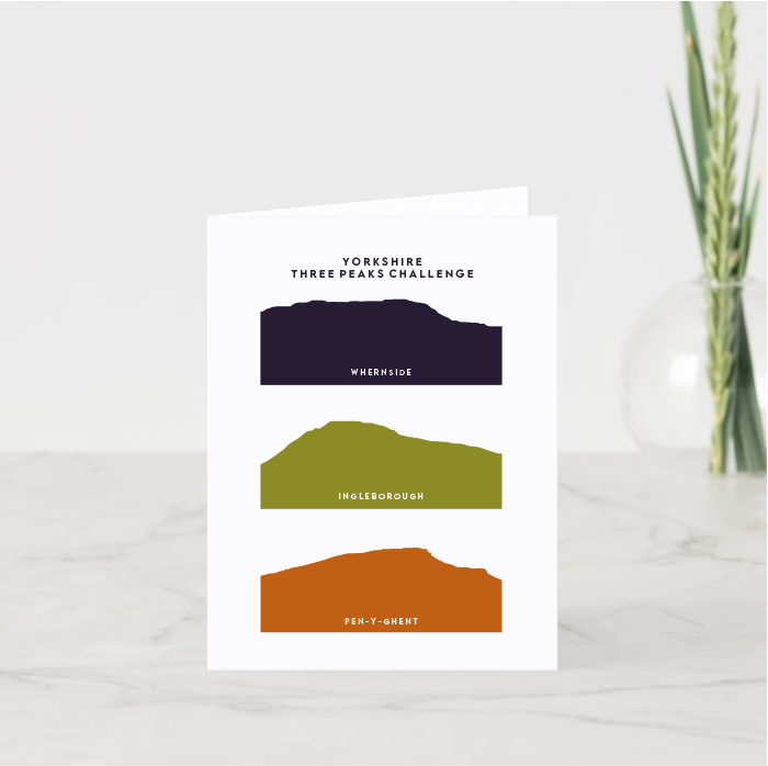 Yorkshire Three Peaks Challenge Stack card