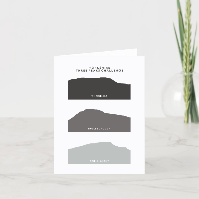 Yorkshire Three Peaks Challenge Stack card