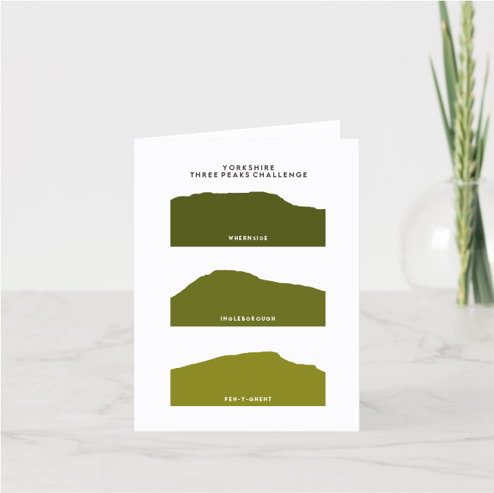 Yorkshire Three Peaks Challenge Stack card