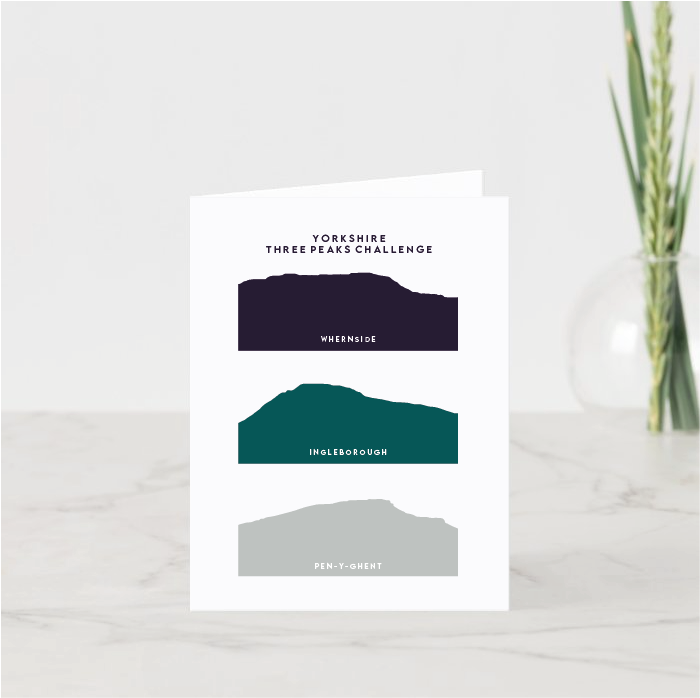 Yorkshire Three Peaks Challenge Stack card