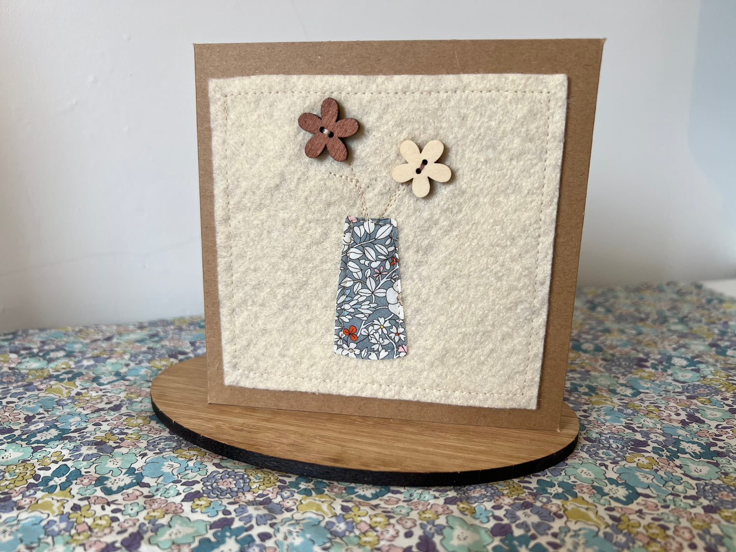 Liberty Of London Flower and Vase card