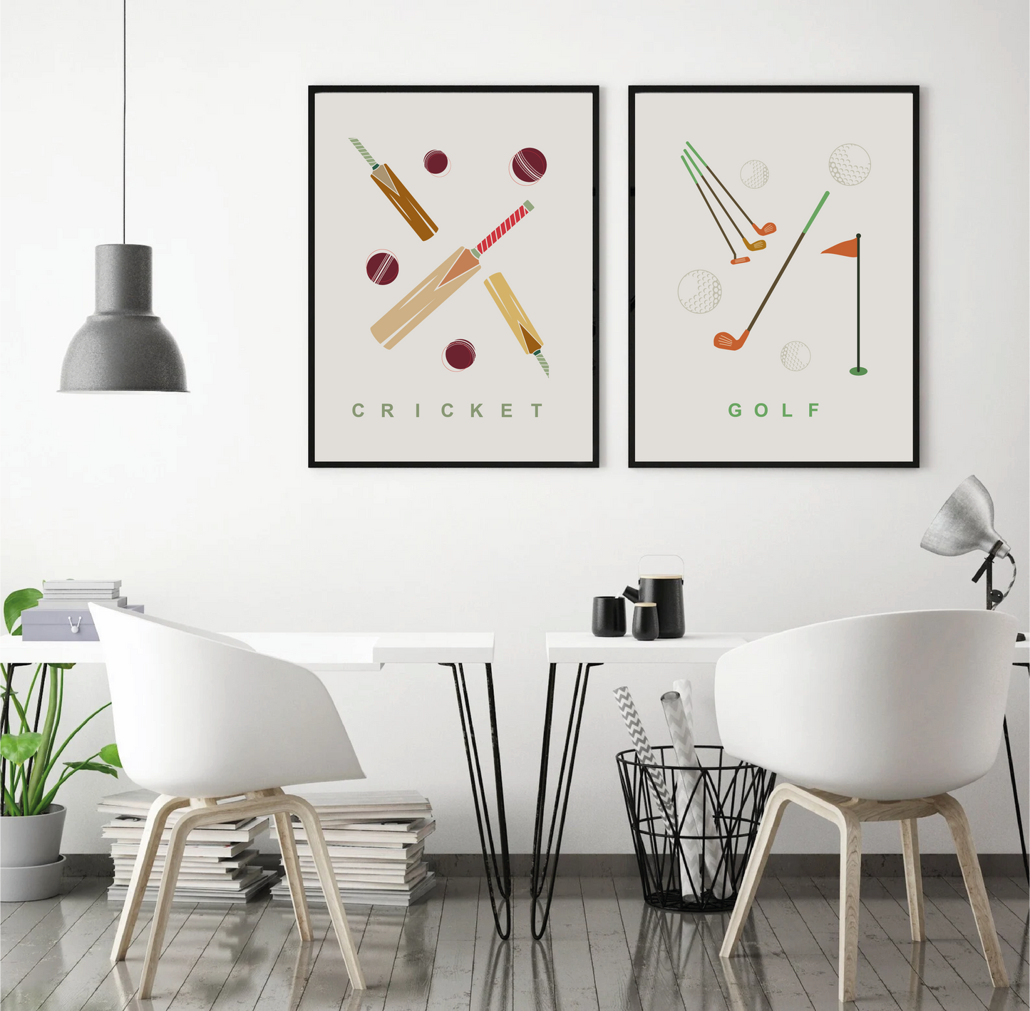 Golf Wall Art Print