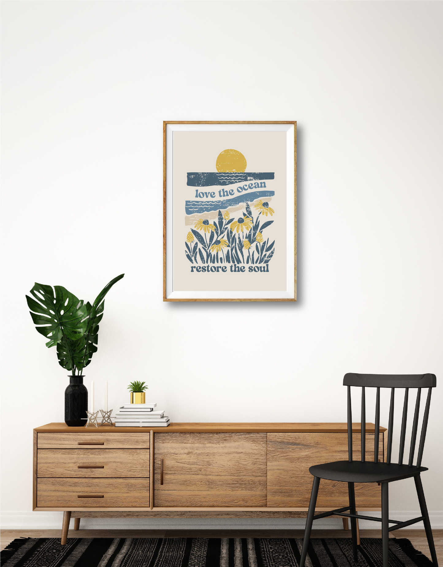 Love the Ocean, Restore the Soul Print