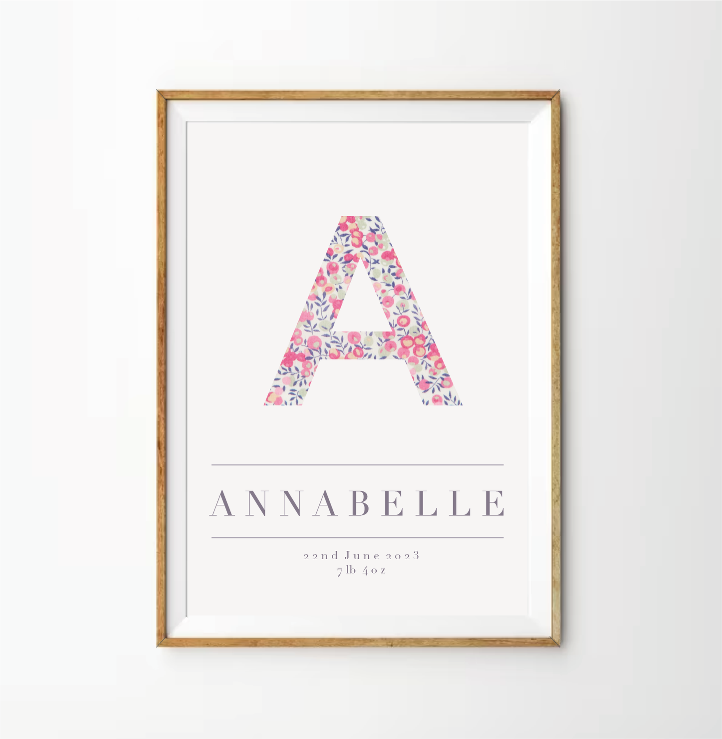Liberty Of London Letter print