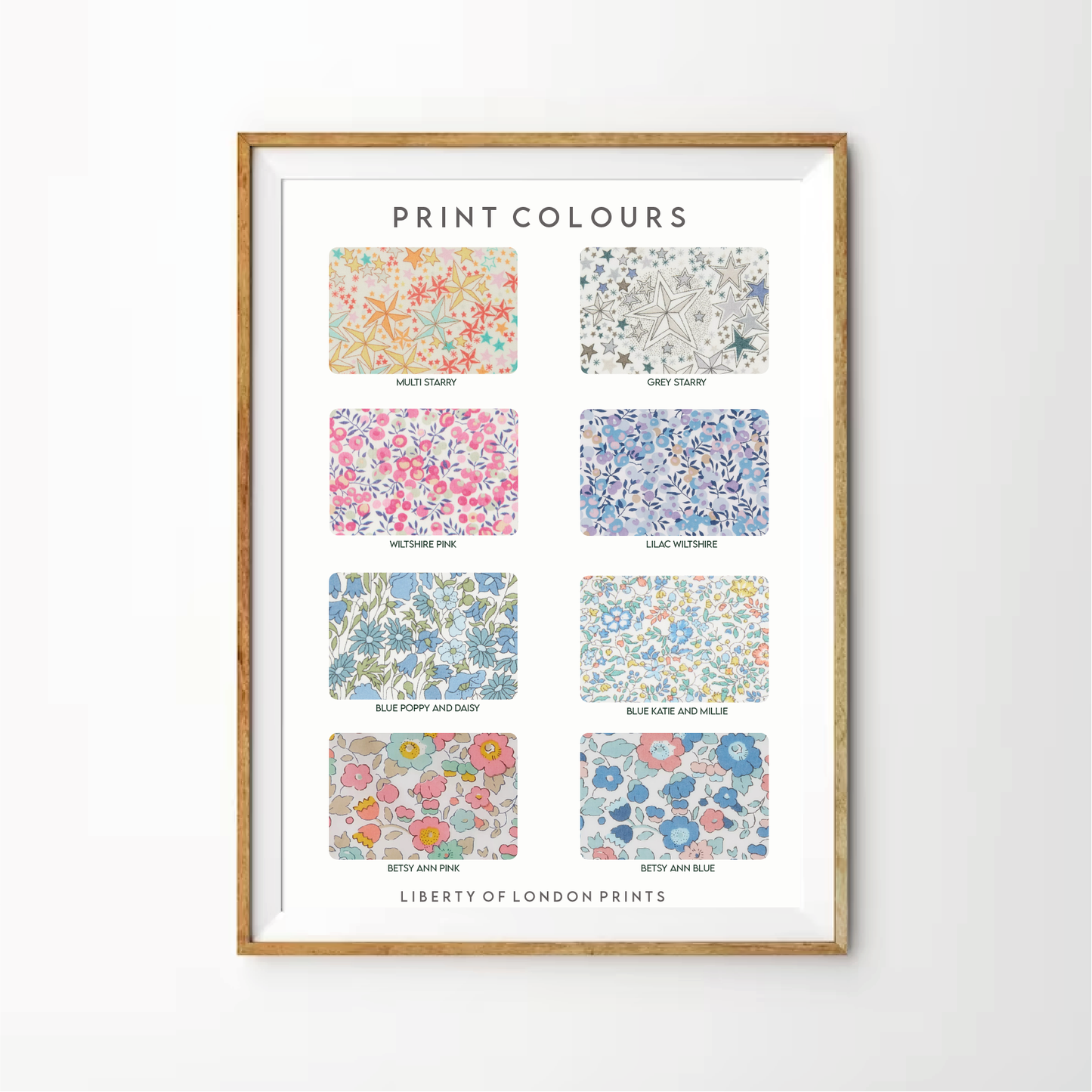 Liberty Of London Printed Milestone Card