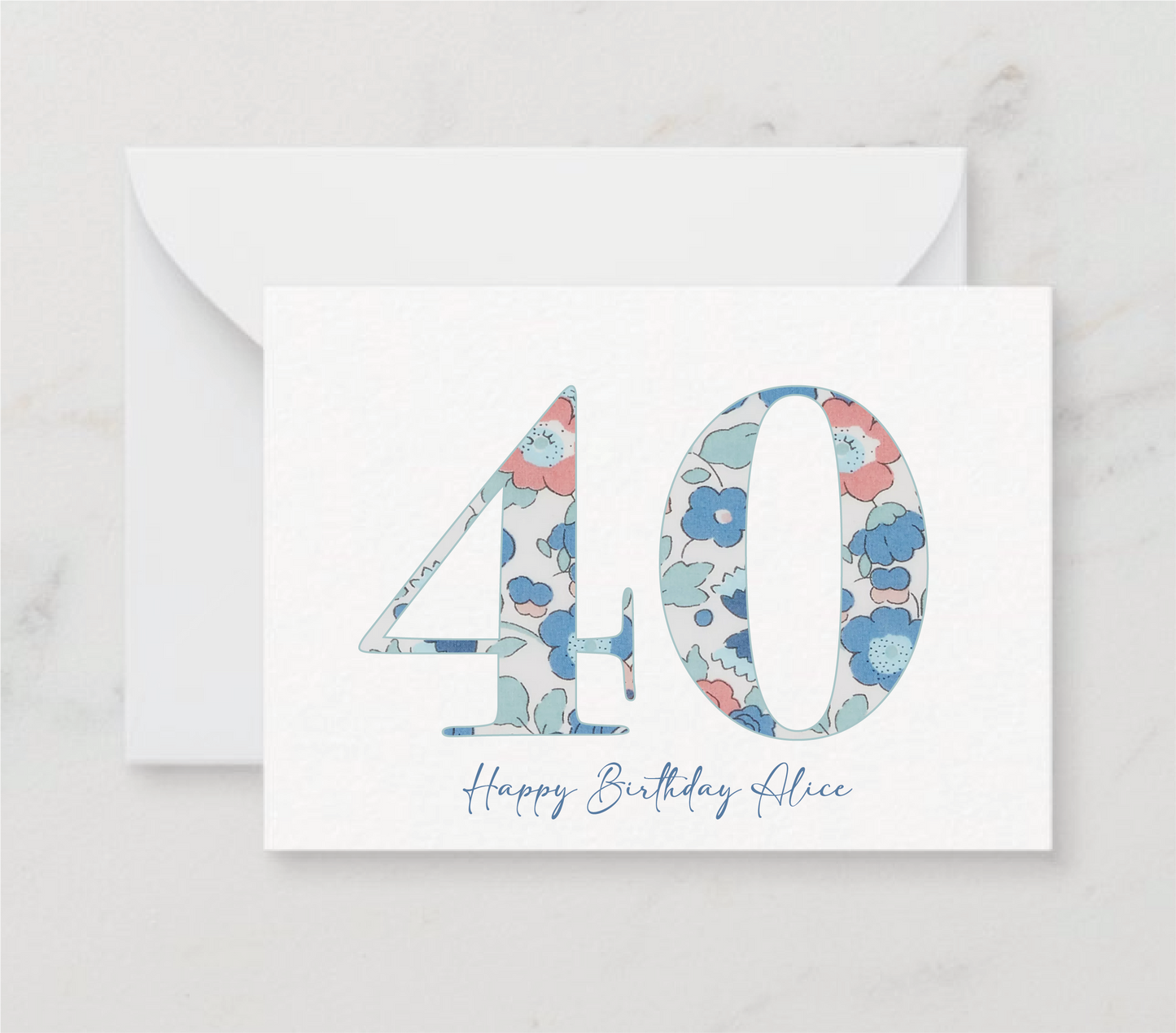 Liberty Of London Printed Milestone Card