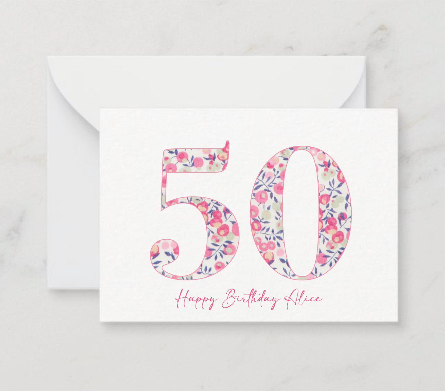 Liberty Of London Printed Milestone Card