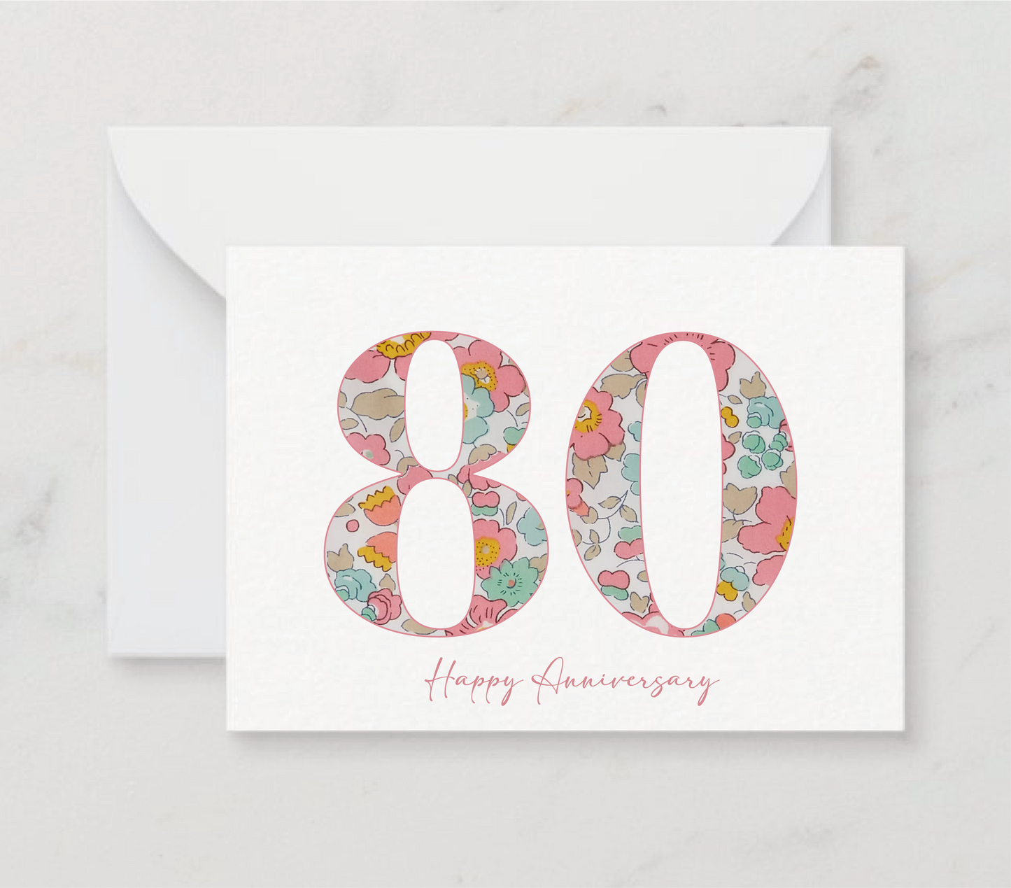 Liberty Of London Printed Milestone Card