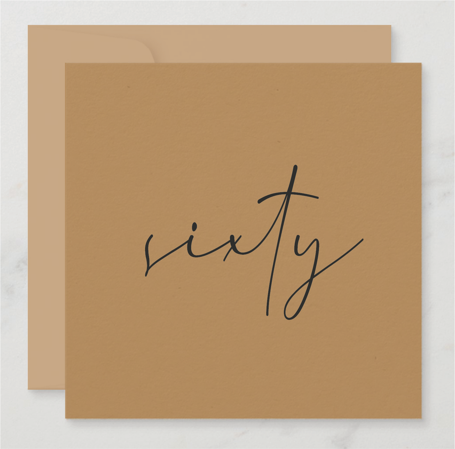 Calligraphy Milestone Card