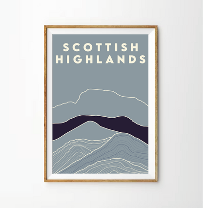 Scottish Highlands National Park Print