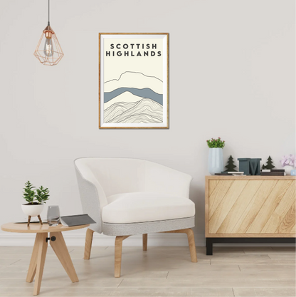 Scottish Highlands National Park Print