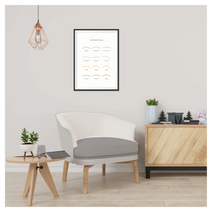 Snowdonia Line Art Print