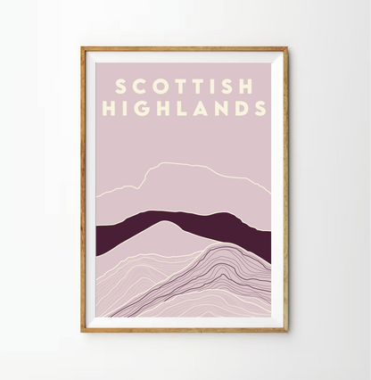 Scottish Highlands National Park Print