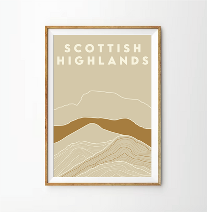 Scottish Highlands National Park Print
