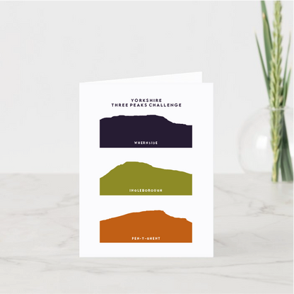 Yorkshire Three Peaks Challenge Stack card