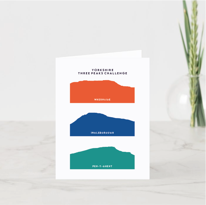 Yorkshire Three Peaks Challenge Stack card
