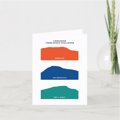 Yorkshire Three Peaks Challenge Stack card