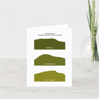 Yorkshire Three Peaks Challenge Stack card