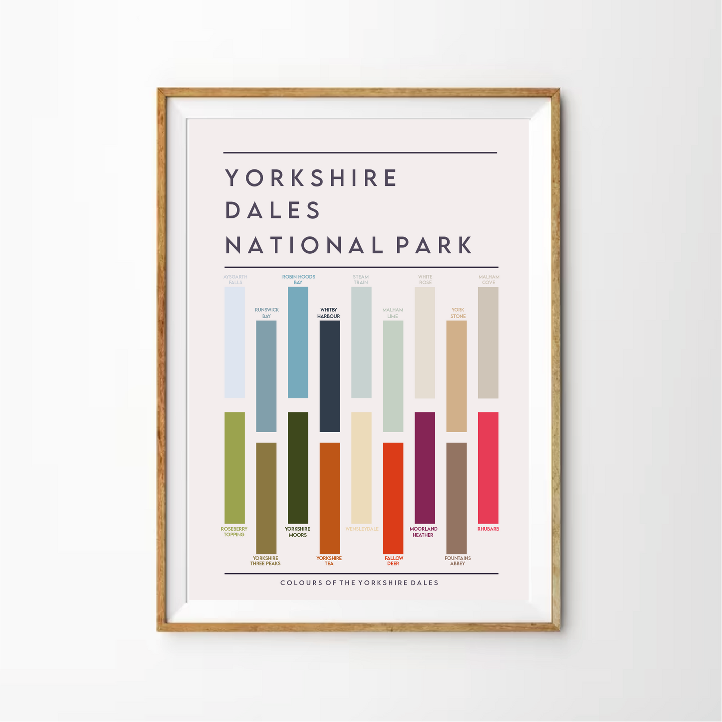 Colours of the Yorkshire Dales Print