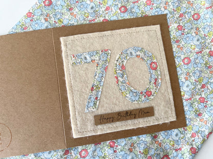 Liberty Of London Milestone Card