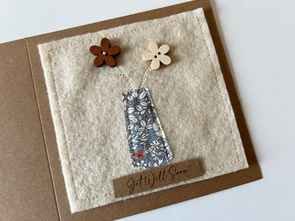 Liberty Of London Flower and Vase card
