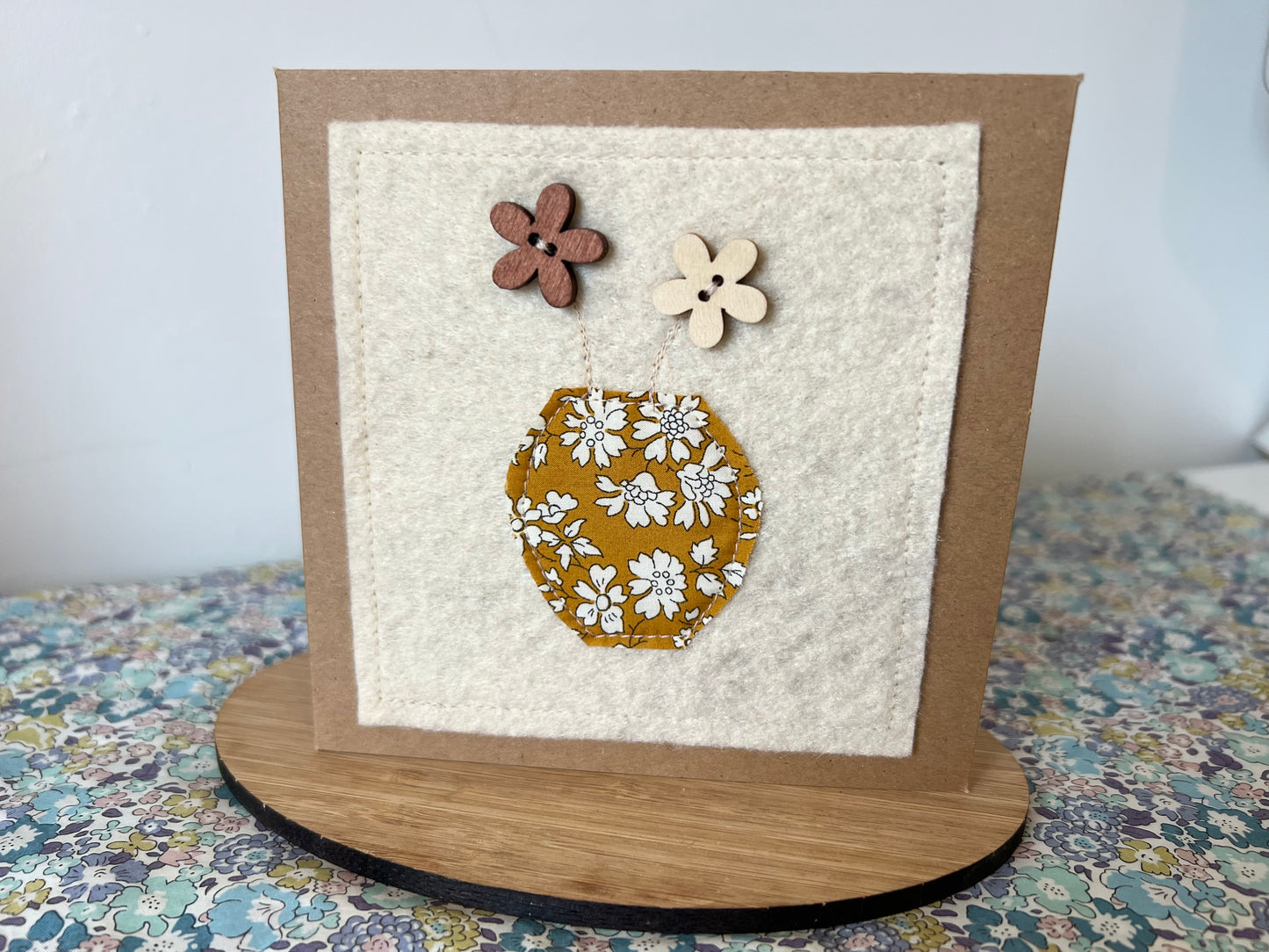 Liberty Of London Flower and Vase card
