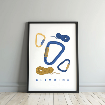 Climbing Print