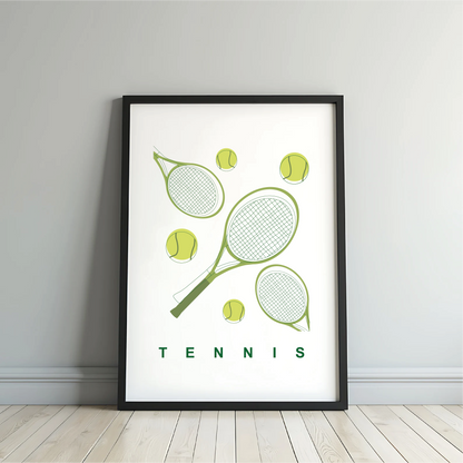 Tennis Wall Art Print