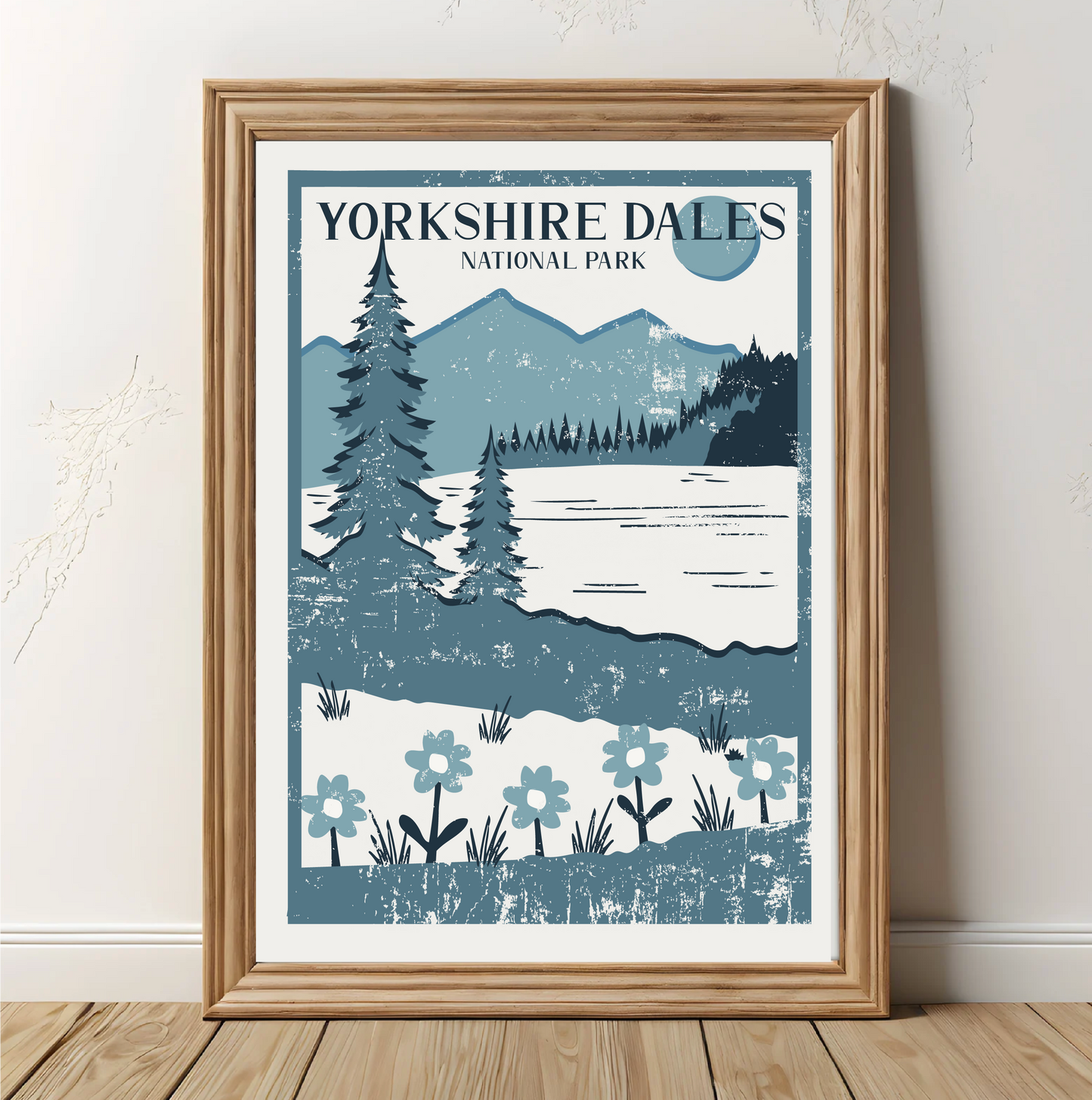 Vintage Yorkshire Dales Poster
