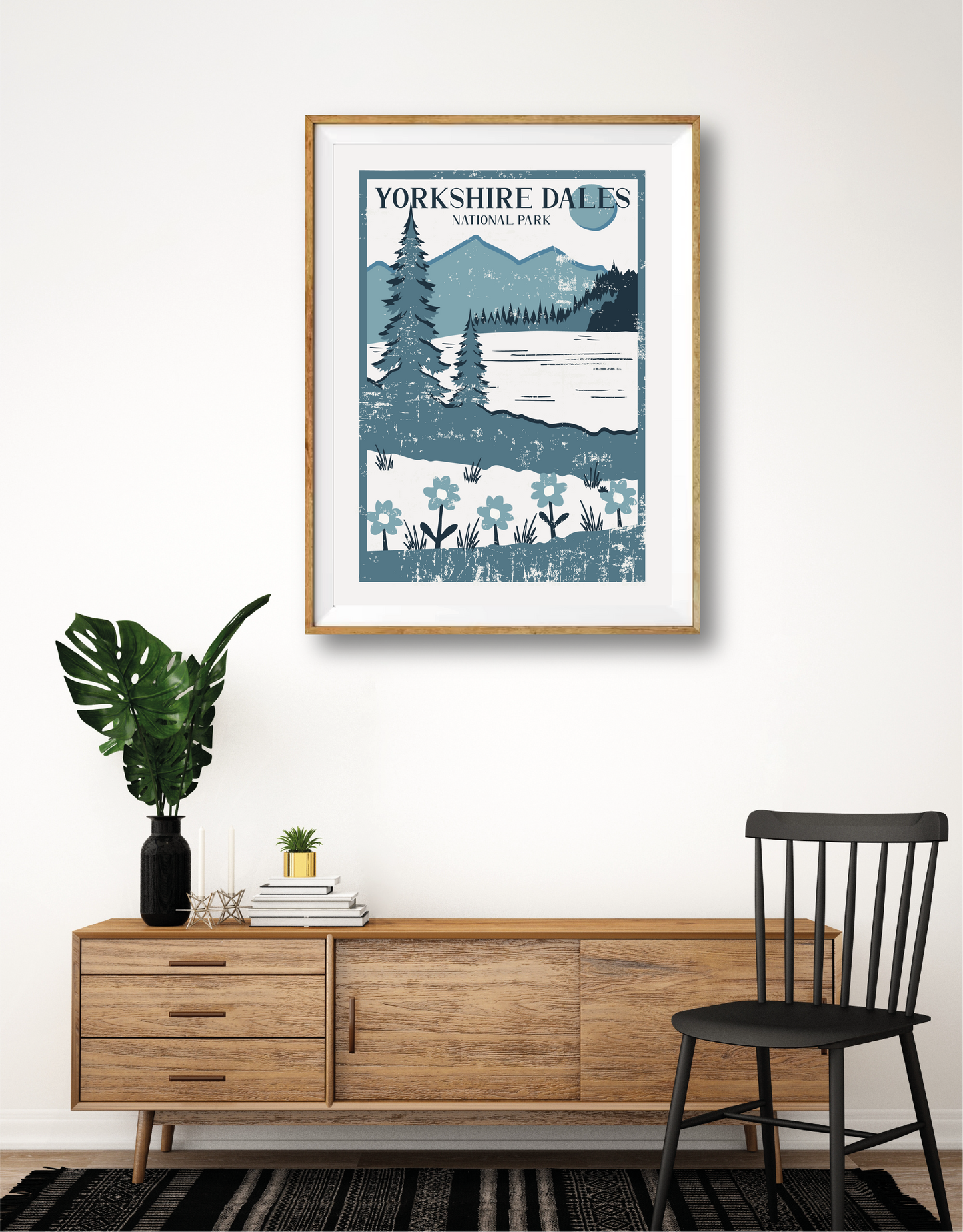 Vintage Yorkshire Dales Poster