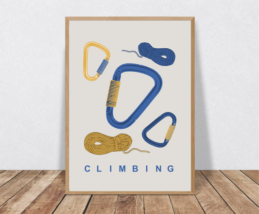 Climbing Print