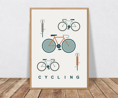 Cycling Print