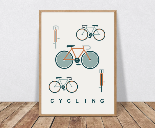 Cycling Print