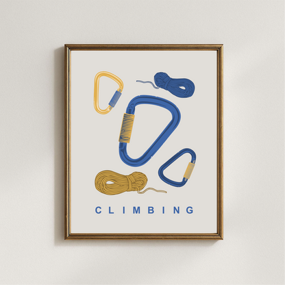 Climbing Print