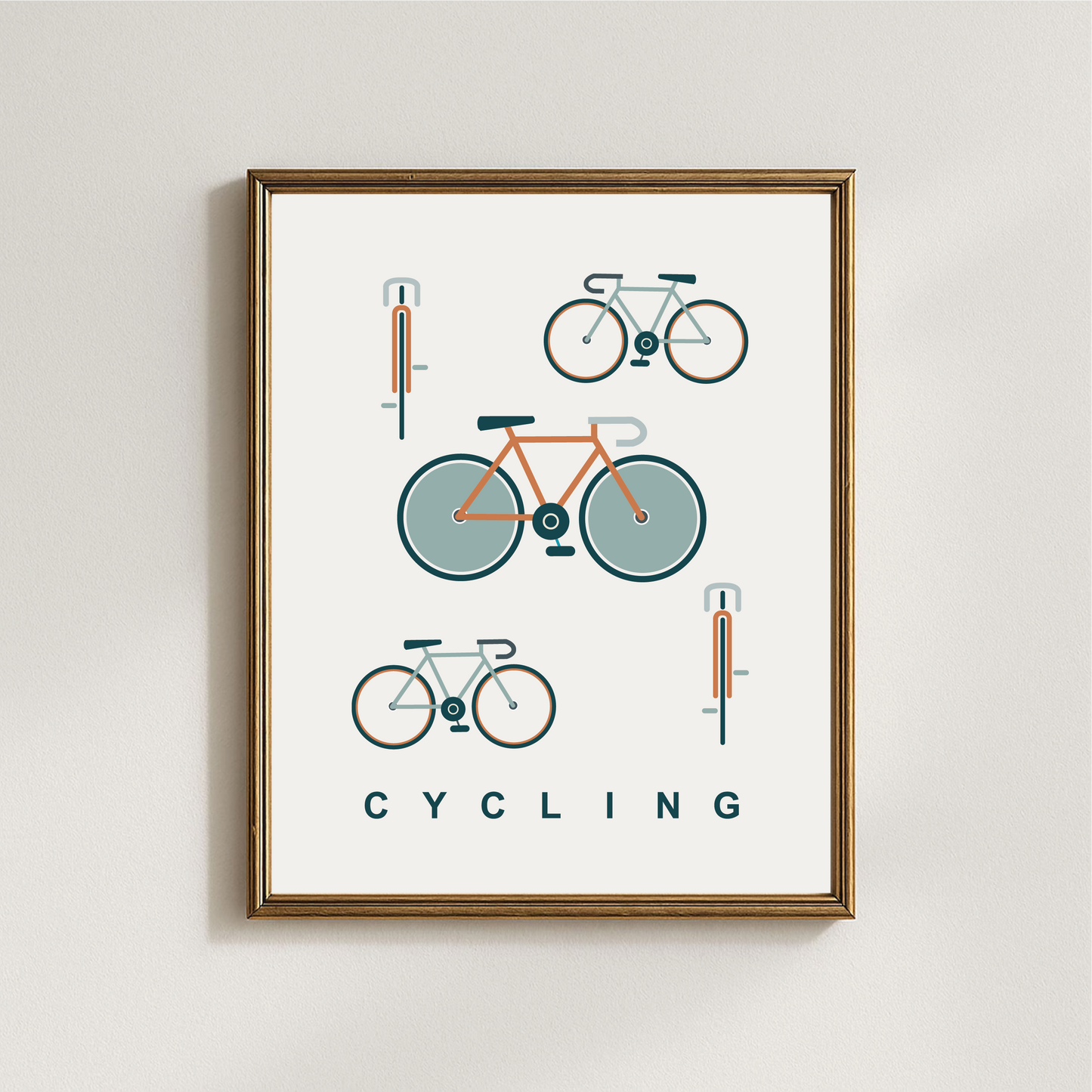 Cycling Print