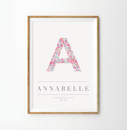 Liberty Of London Letter print
