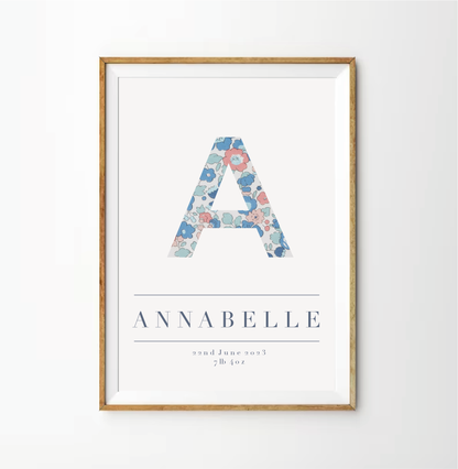 Liberty Of London Letter print