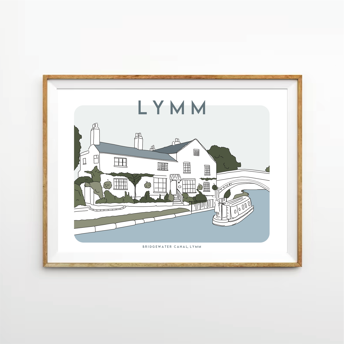 Lymm Canal Print