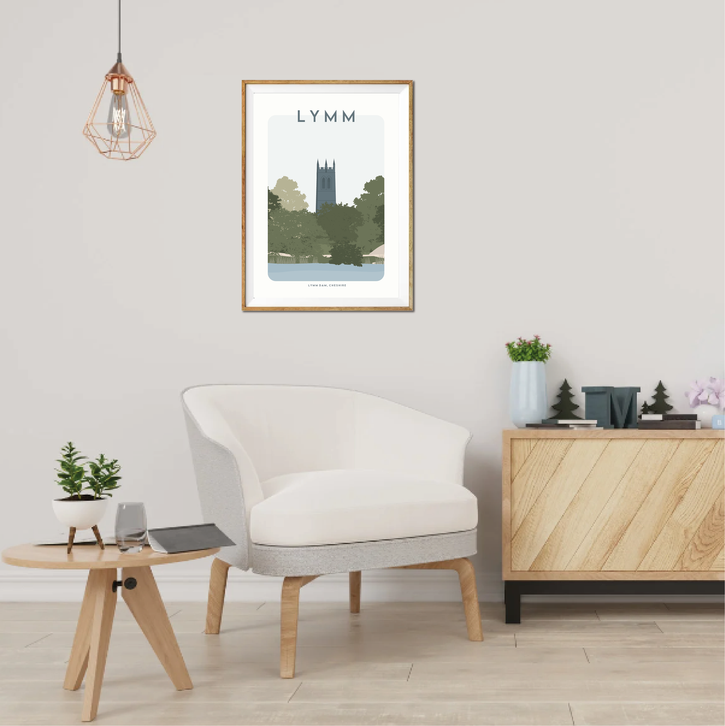 Lymm Dam Print