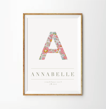 Liberty Of London Letter print