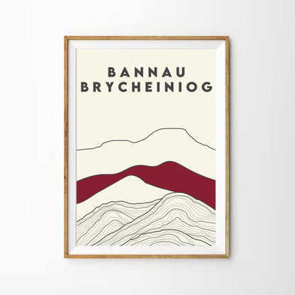 Brecon Beacons/Bannau Brycheiniog National Park Print