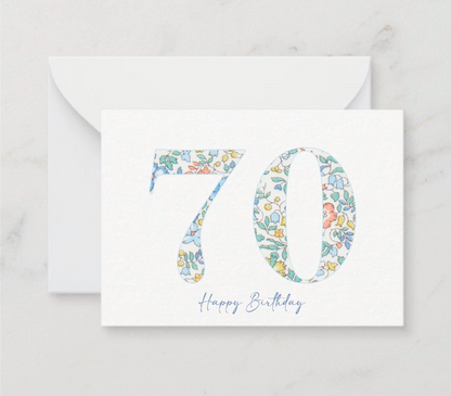 Liberty Of London Printed Milestone Card