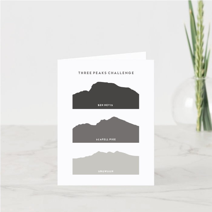 Three Peaks Challenge Stack card